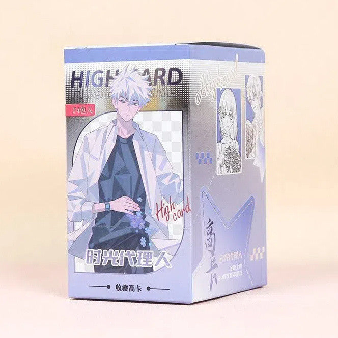 Link Click Blind Box Cards – 1 Card per Pack, 24 Packs per Box, Double-Sided Collectible Anime Cards (8.5 × 5.4 cm)