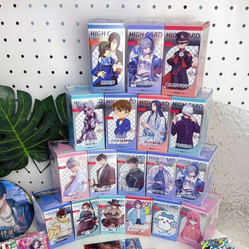 Link Click Blind Box Cards – 1 Card per Pack, 24 Packs per Box, Double-Sided Collectible Anime Cards (8.5 × 5.4 cm)