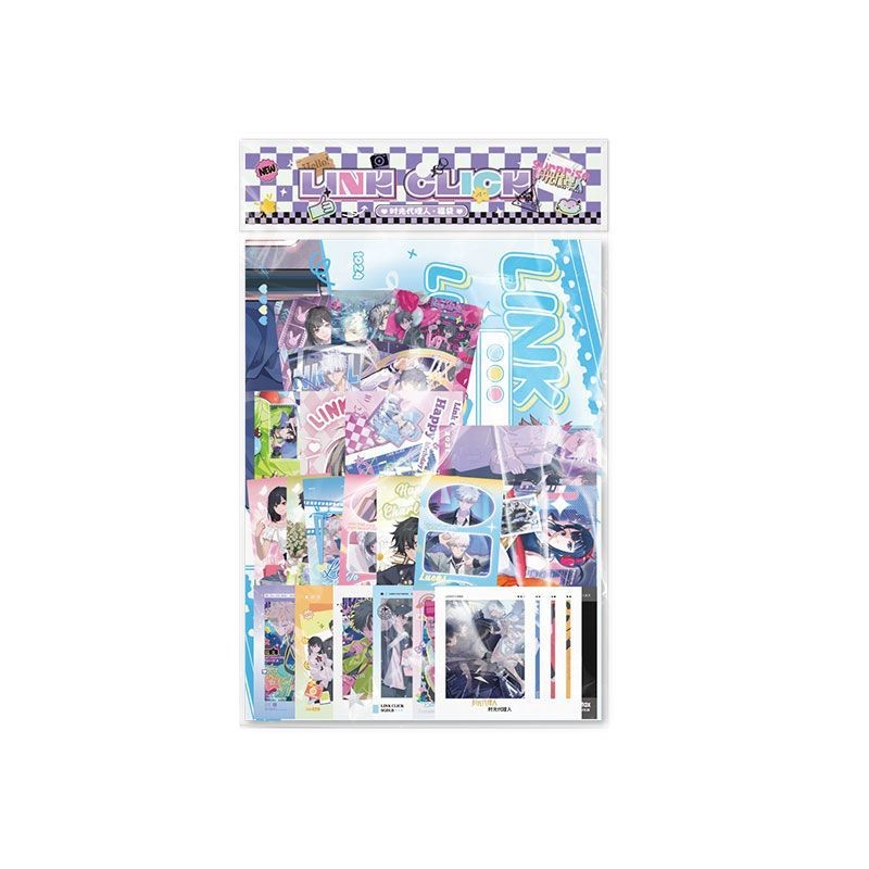 Link Click 28-Piece Fan Merch Mystery Set – Postcards, Photocards, Lomo Cards, Bookmarks, Polaroids & Holographic Tickets