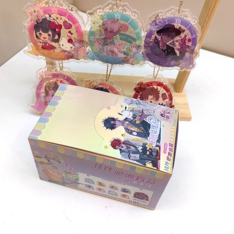 Set de caja ciega Link Click: llaveros con dijes (caja completa de 10) | Regalo de merchandising de anime misterioso