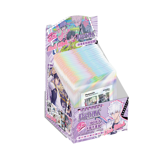Link Click Blind Box – Polaroid-Style Instant Photo Cards featuring Charles Lucas CV & Qiao Ling  180 Unique Cards in Total – Anime-Themed Collectible Photos for Fans