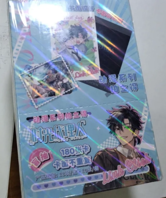 Link Click Blind Box – Polaroid-Style Instant Photo Cards featuring Charles Lucas CV & Qiao Ling  180 Unique Cards in Total – Anime-Themed Collectible Photos for Fans