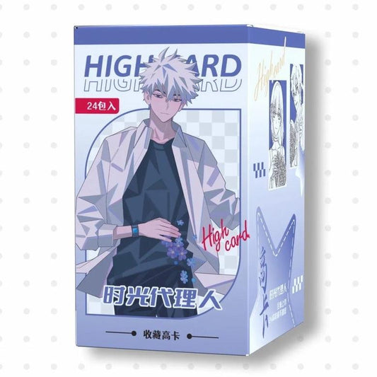 Link Click Blind Box Cards – 1 Card per Pack, 24 Packs per Box, Double-Sided Collectible Anime Cards (8.5 × 5.4 cm)