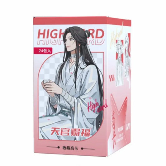 Heaven Official’s Blessing Anime Blind Box Collectible Cards – Double-Sided Card Set | Full Box of 24 | 8.5×5.4cm