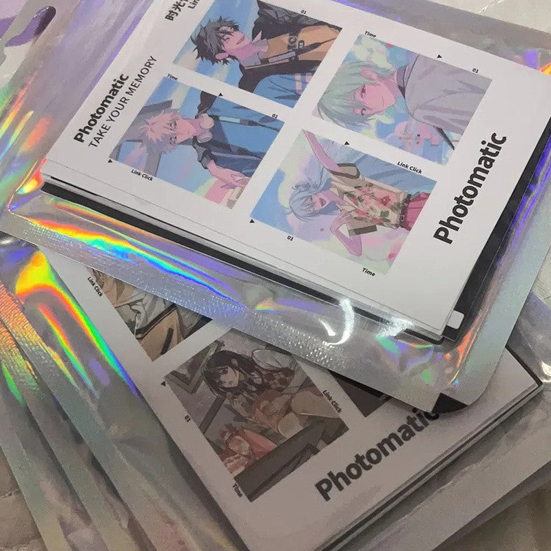 Link Click Blind Box – Polaroid-Style Instant Photo Cards featuring Charles Lucas CV & Qiao Ling  180 Unique Cards in Total – Anime-Themed Collectible Photos for Fans