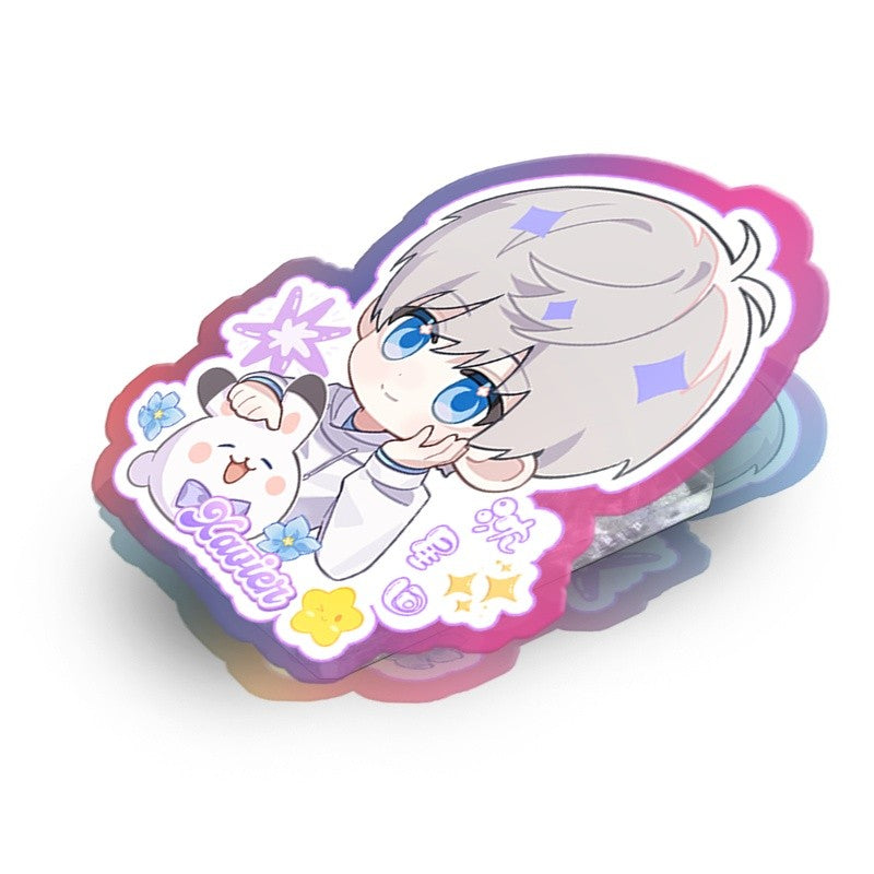Love and Deepspace Blind Box Acrylic PP Clip +  Card Set (10pcs/Box, No Repeats) | Otome Game-Inspired Gift
