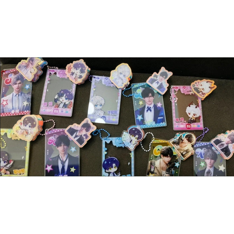 Love and Deepspace Blind Box Acrylic PP Clip +  Card Set (10pcs/Box, No Repeats) | Otome Game-Inspired Gift
