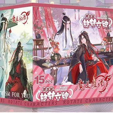 Mo Dao Zu Shi 【魔道祖师】Rotating Acrylic Standee Blind Box Set – 15 Unique Designs  Anime Desktop Figures  Grandmaster of Demonic Cultivation Collection